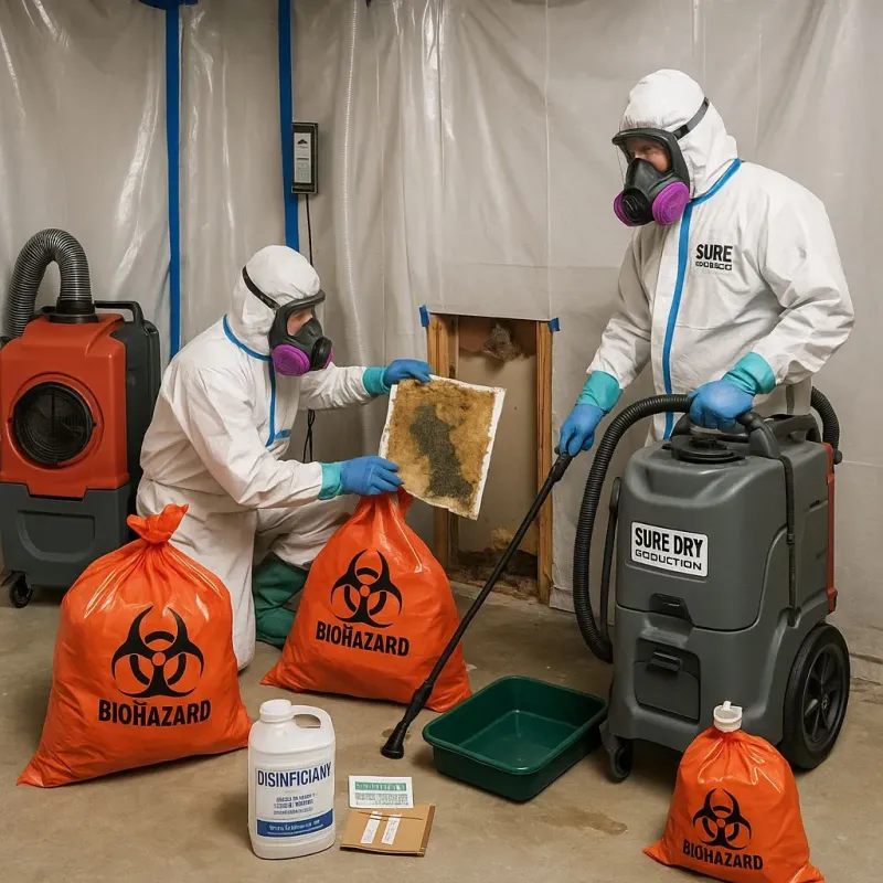 Contaminated Water Handling Protocols process in Jacksonville, AR